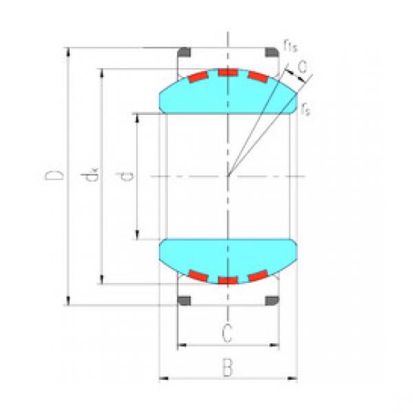 Подшипник GEH260XF/Q LS #1 image