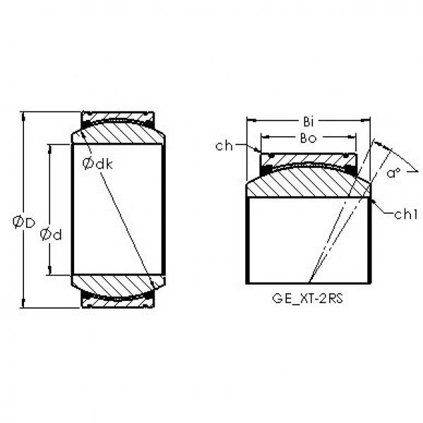 Подшипник GE240XT-2RS AST #1 image