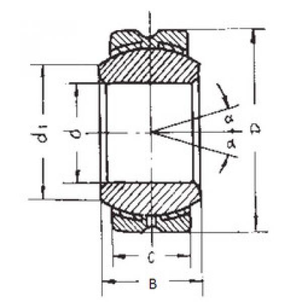 Подшипник GEBK5S FBJ #1 image