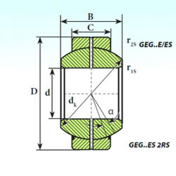 Подшипник GEG 6 E ISB #1 image