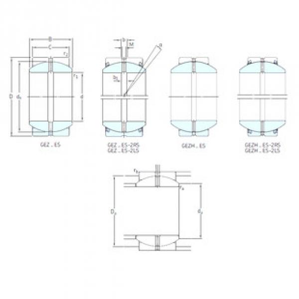 Подшипник GEZ104ES SKF #1 image