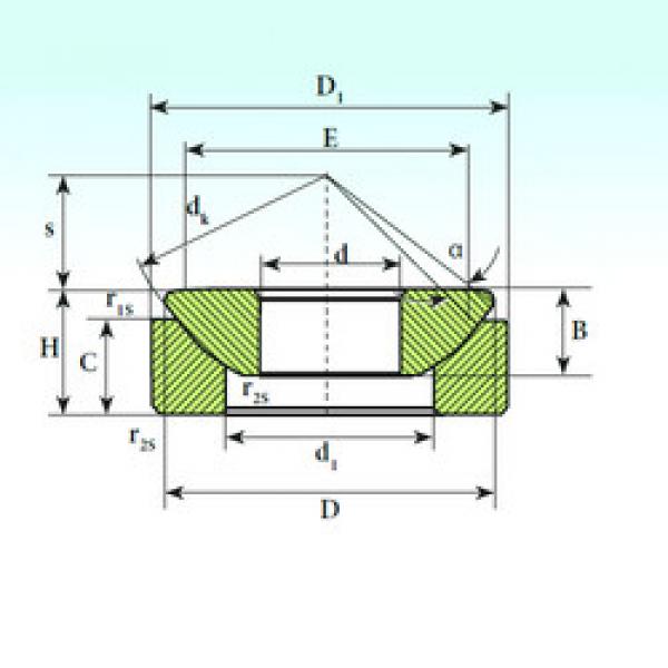 Подшипник GX 45 CP ISB #1 image