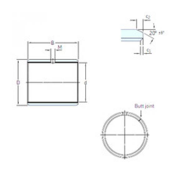 Подшипник PCM 11011560 E SKF #1 image