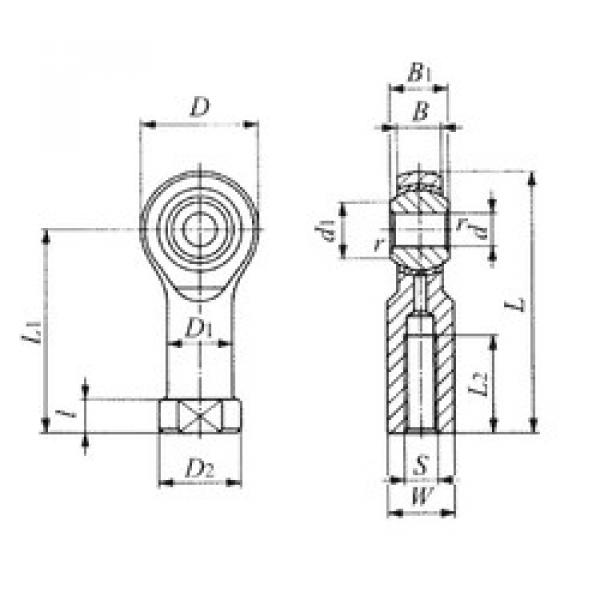 Подшипник PHSB 2 IKO #1 image