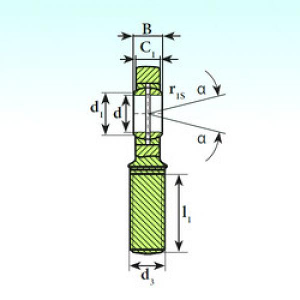 Подшипник SA 60 ES 2RS ISB #1 image