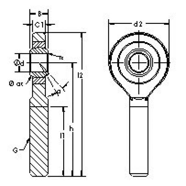 Подшипник SA30ET-2RS AST #1 image