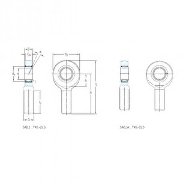 Подшипник SAA45TXE-2LS SKF #1 image