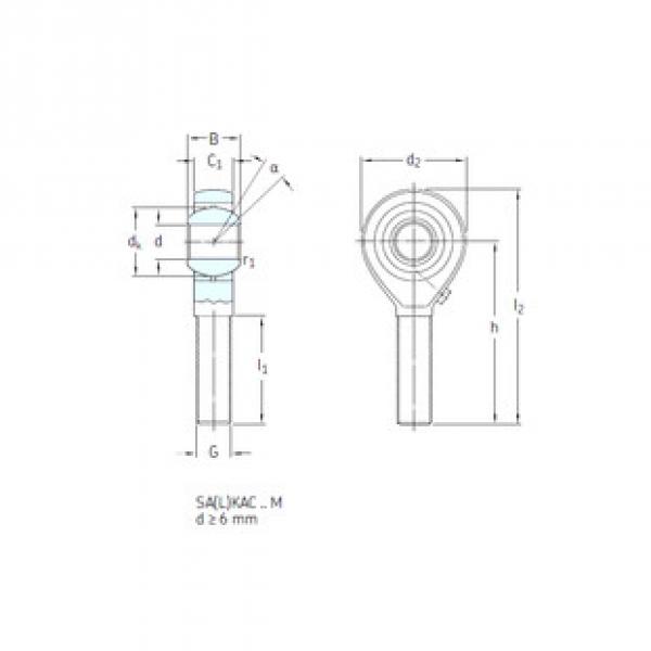 Подшипник SALKAC18M SKF #1 image