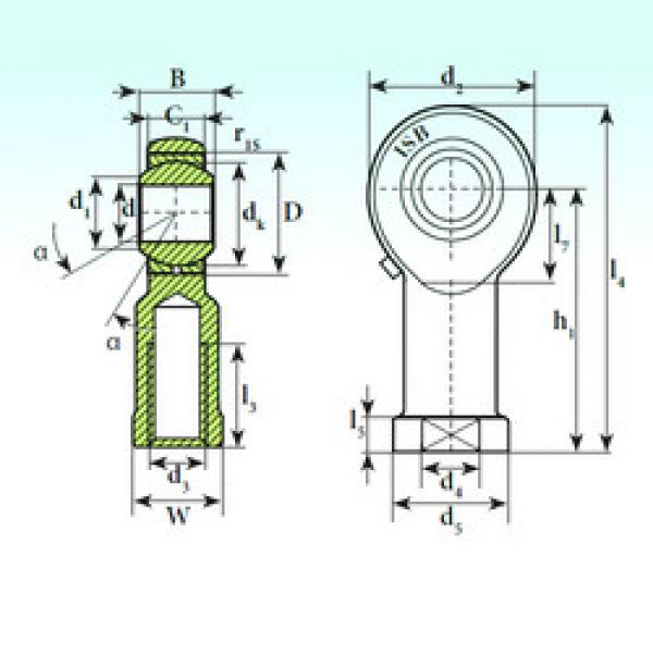 Подшипник TSF 10.1 ISB #1 image