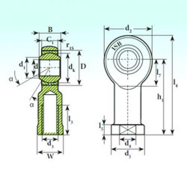 Подшипник TSF 16.1 C ISB #1 image