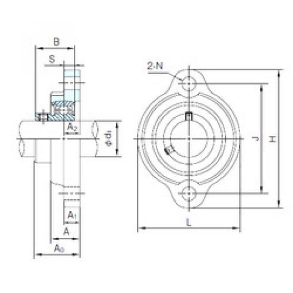 Подшипник BLFL1J NACHI #1 image