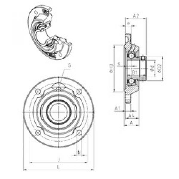 Подшипник ESFEE205 SNR #1 image