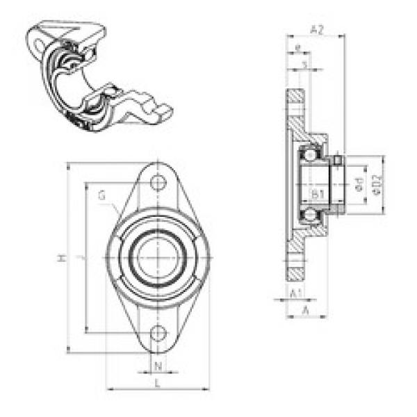 Подшипник ESFL207 SNR #1 image