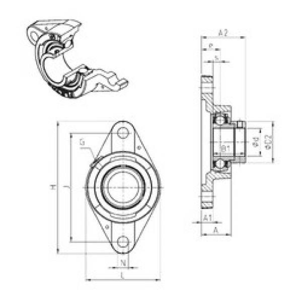 Подшипник ESFLE207 SNR #1 image