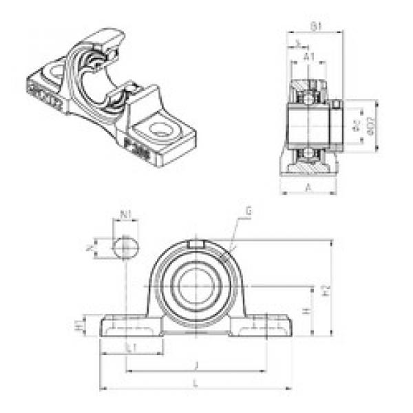 Подшипник EXP216 SNR #1 image