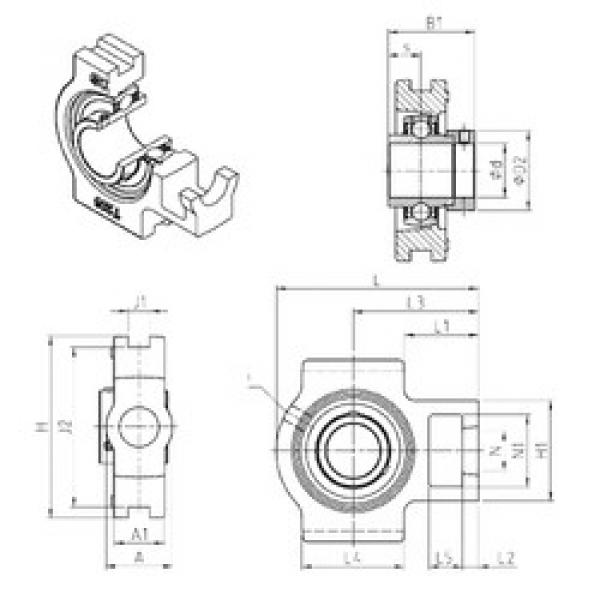 Подшипник EXT213 SNR #1 image