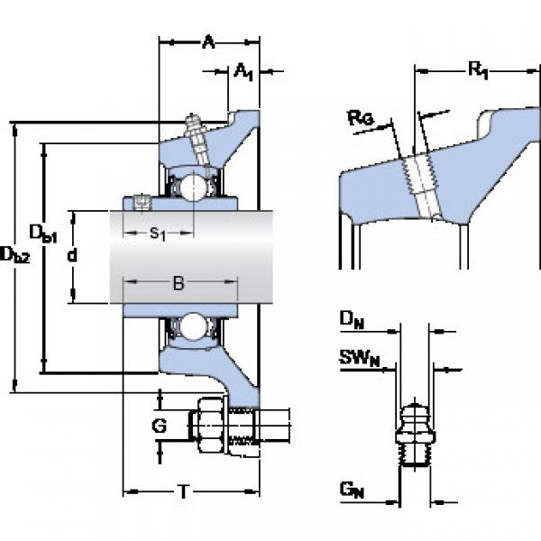 Подшипник FYM 1.3/4 TF SKF #1 image