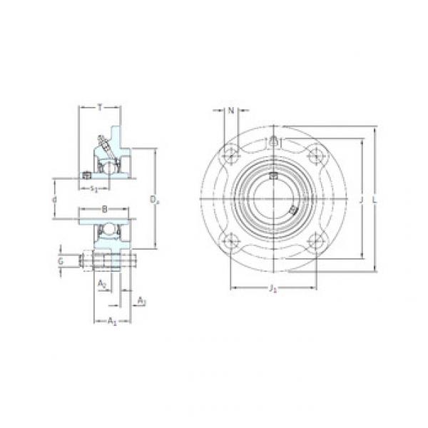 Подшипник FYC 55 TF SKF #1 image