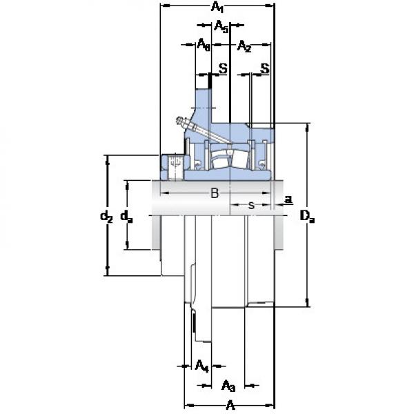 Подшипник FYRP 2 3/16-3 SKF #1 image