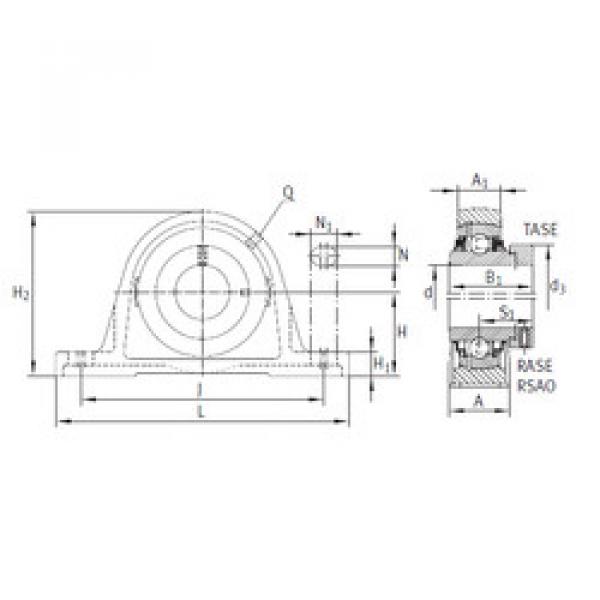 Подшипник RASE50-N-FA125 INA #1 image