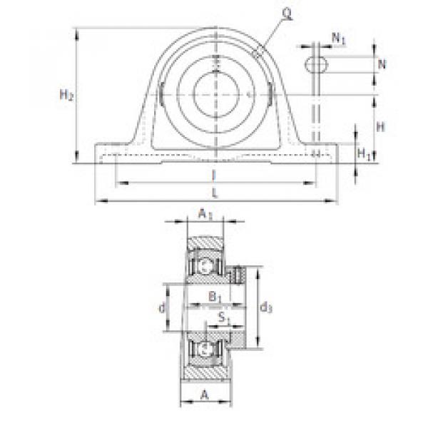 Подшипник PAK1-1/2 INA #1 image