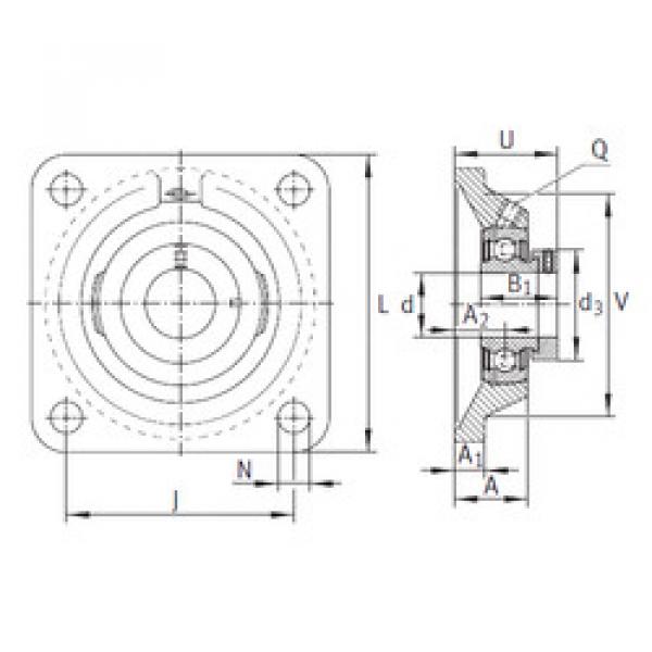 Подшипник PCJ25-N-FA125 INA #1 image