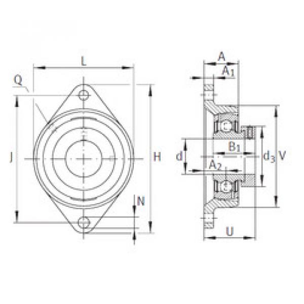 Подшипник PCJT1/2 INA #1 image