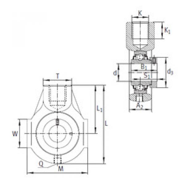 Подшипник RHE20 INA #1 image