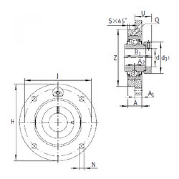 Подшипник RME45 INA #1 image