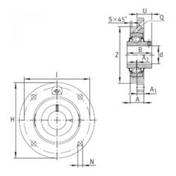 Подшипник RMEY90 INA #1 image