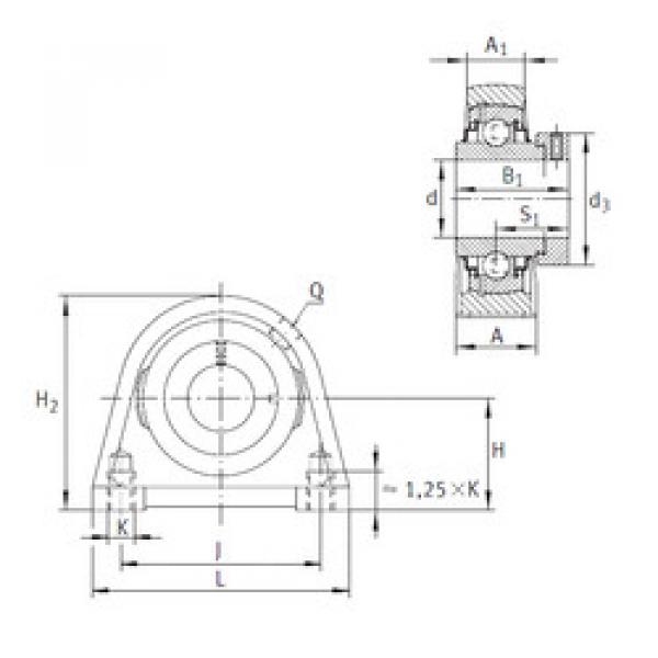 Подшипник RSHE25-N INA #1 image