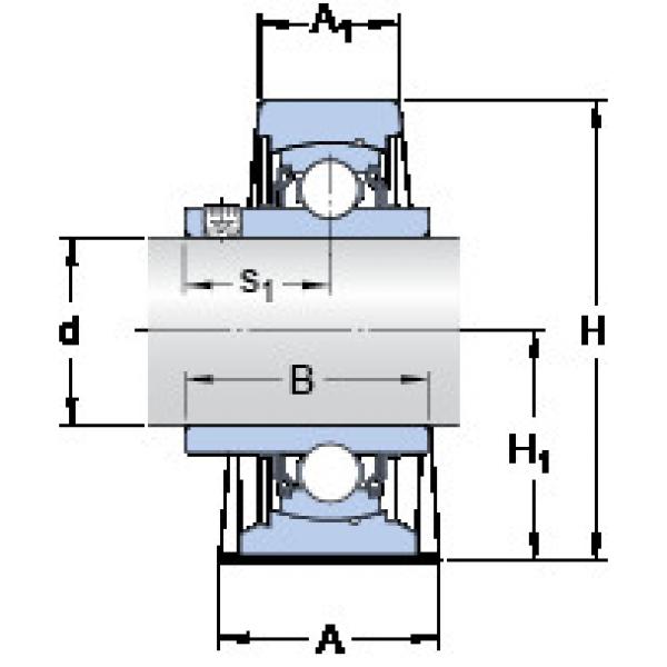 Подшипник SY 1.7/16 TF/VA201 SKF #1 image