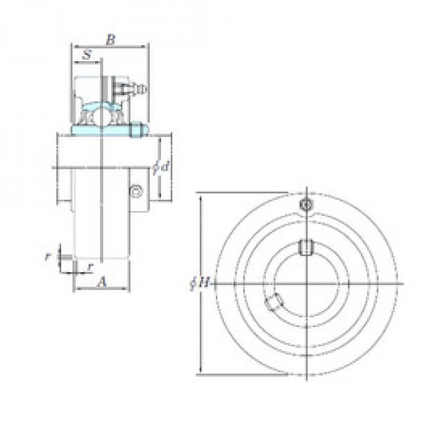 Подшипник UCC206-19 KOYO #1 image