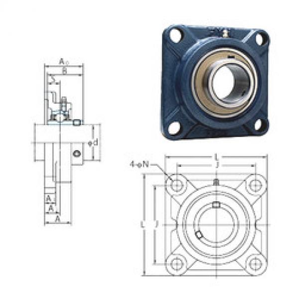 Подшипник UCF211E FYH #1 image