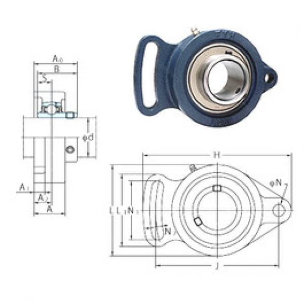 Подшипник UCFA205-14 FYH #1 image