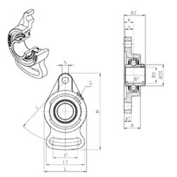 Подшипник UCFA207 SNR #1 image