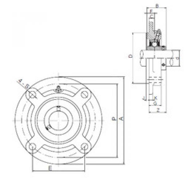 Подшипник UCFC207 CX #1 image