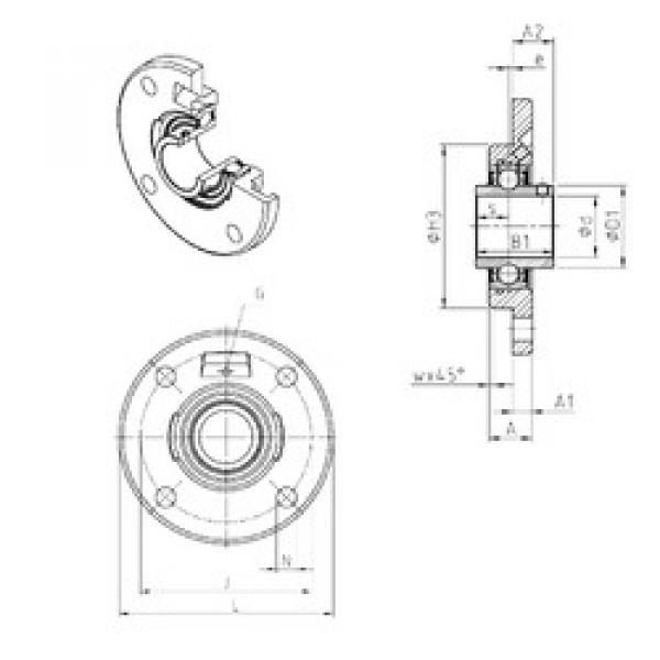 Подшипник UCFCE206 SNR #1 image