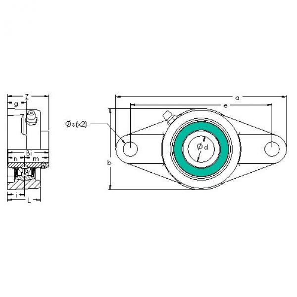 Подшипник UCFL 203 AST #1 image