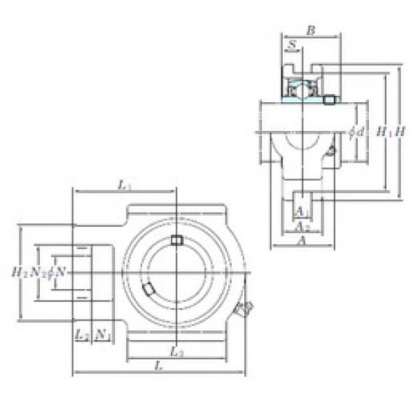 Подшипник UCT213-40 KOYO #1 image