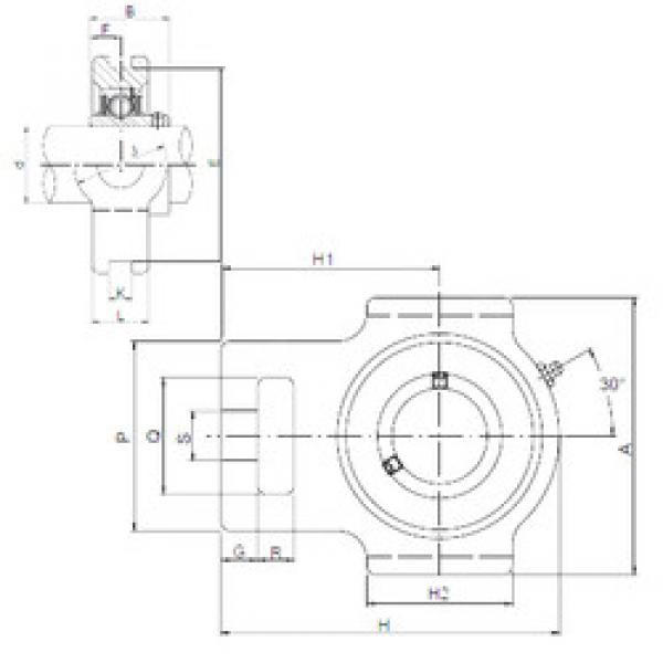 Подшипник UCT201 ISO #1 image