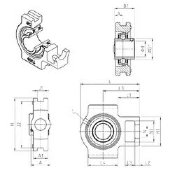 Подшипник UCT203 SNR #1 image