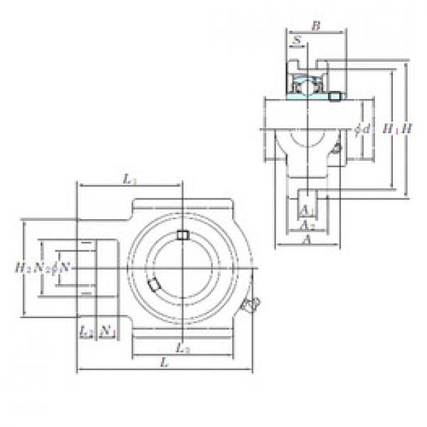 Подшипник UCT207-20E KOYO #1 image