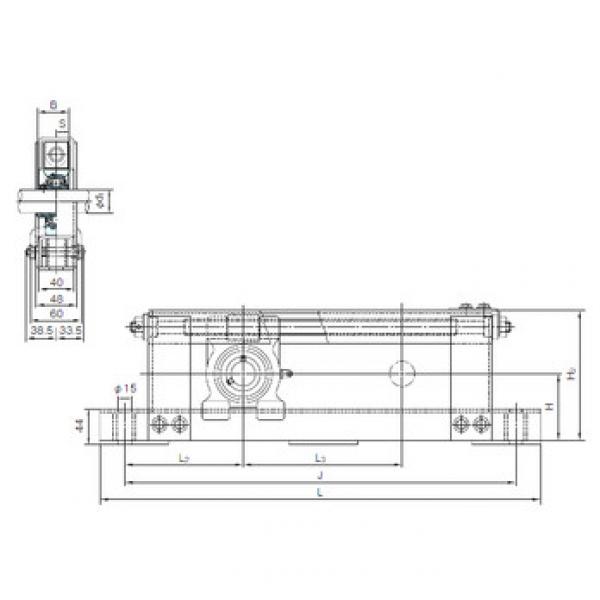 Подшипник UCTL204+WL400 NACHI #1 image