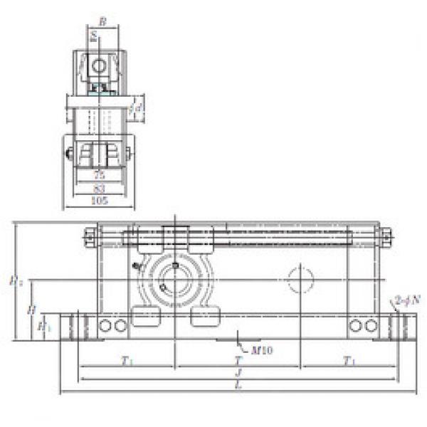 Подшипник UCTU314-700 KOYO #1 image