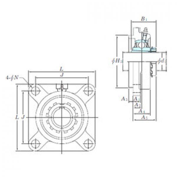 Подшипник UKFS320 KOYO #1 image