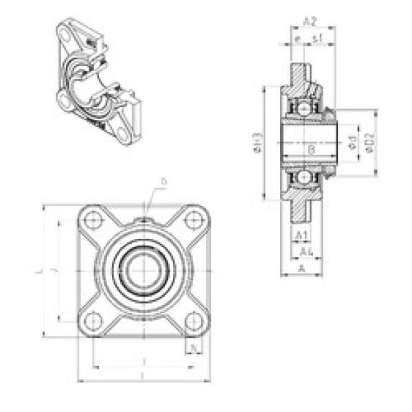 Подшипник UKFS320H SNR #1 image