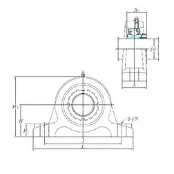 Подшипник UKIP313 KOYO #1 image