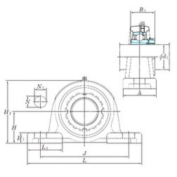 Подшипник UKP319 KOYO #1 image