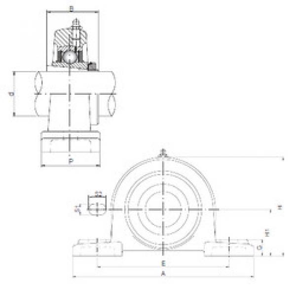 Подшипник UKP209 CX #1 image